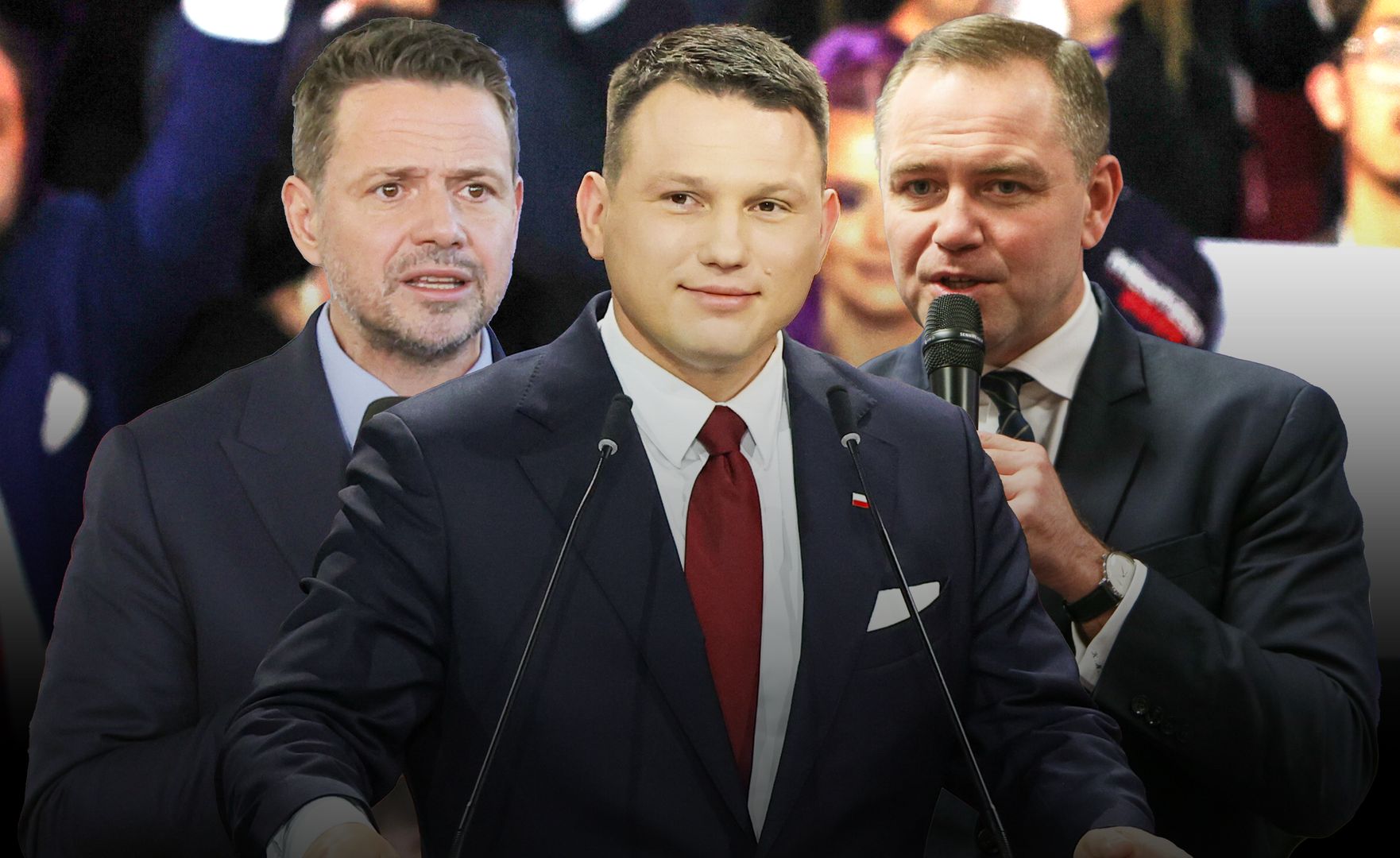 Mentzen dogania Nawrockiego i umacnia się na podium