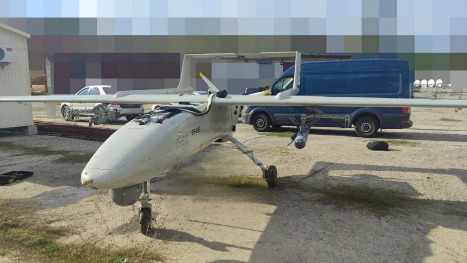 Irański dron Mohajer-6  przechwycony przez Ukraińców 