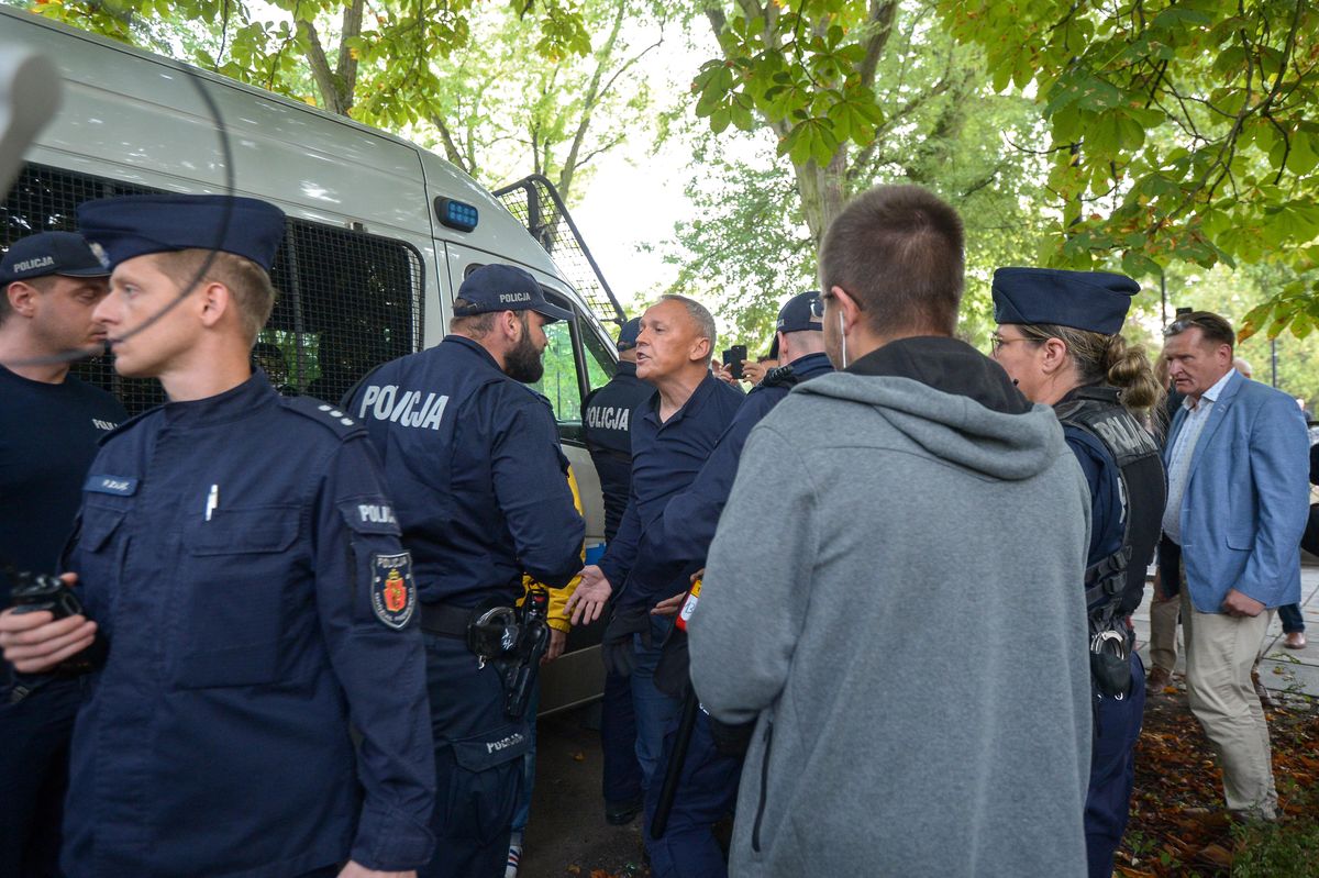 Policjanci zatrzymali posłankę Kingę Gajewską