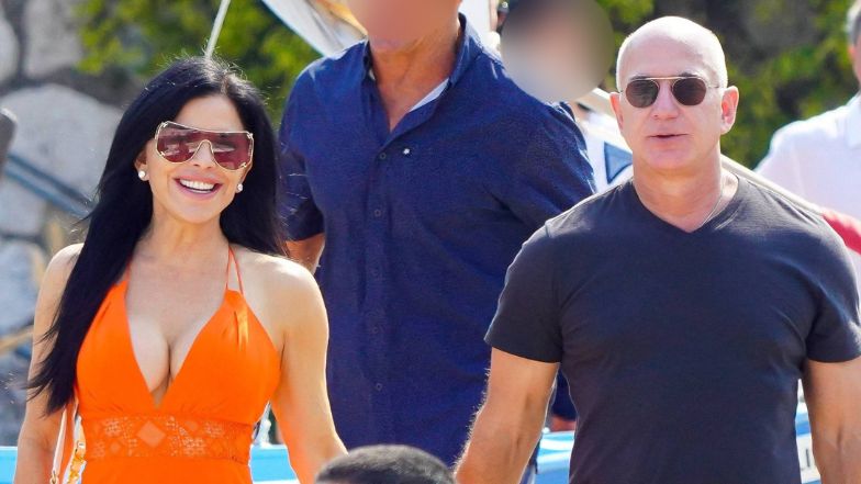 Jeff Bezos i Lauren Sanchez na wakacjach. Niedawno się zaręczyli