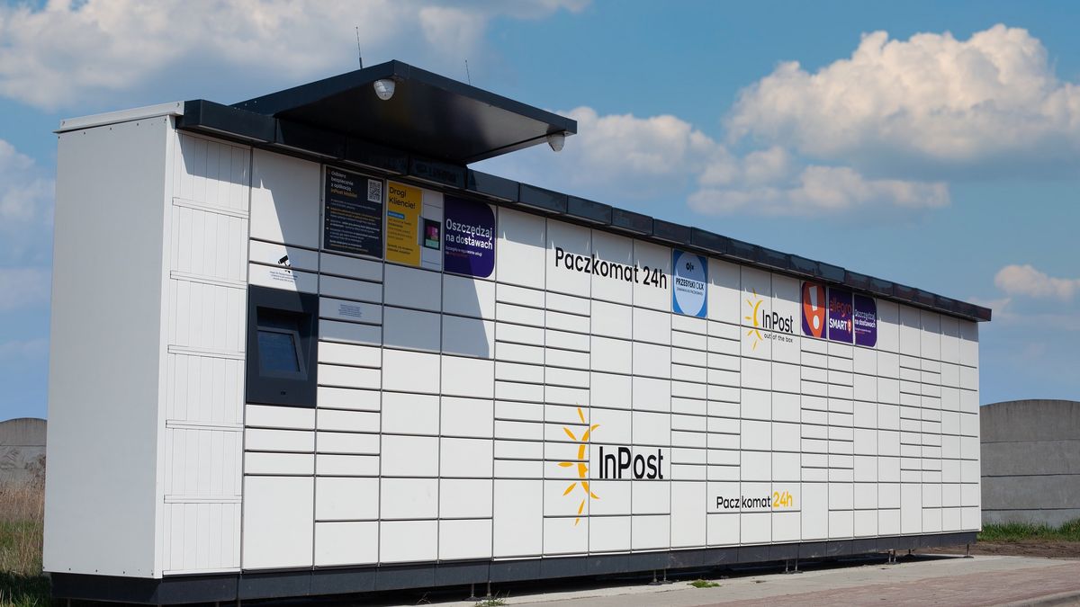 PLEWISKA, POLAND - Apr 21, 2021: Electronic Locker, automated parcel terminal (parcel locker, post terminal, )PLEWISKA, POLAND - Apr 21, 2021: InPost Paczkomat automated parcel locker on the street of Poznanpostbox,  shipment,  locker,  e-commerce,  parcel,  delivery,  mailbox,  shipping,  poland,  box,  door,  machine,  package,  open,  receiving,  transportation,  communication,  security,  shopping,  warehouse,  letter,  automatic machine,  inpost,  mail,  parcel locker,  post,  service,  business,  pack,  postal,  automated,  metal,  express,  sending,  station,  terminal,  automatic,  collection,  courier,  hold,  logistics,  selfservice,  stands,  street,  letterbox,  locker box,  polish, postbox, shipment, locker, e-commerce, parcel, delivery, mailbox, shipping, poland, box, door, machine, package, open, receiving, transportation, communication, security, shopping, warehouse, letter, automatic machine, inpost, mail, parcel locker, post, service, business, pack, postal, automated, metal, express, sending, station, terminal, automatic, collection, courier, hold, logistics, selfservice, stands, street, letterbox, locker box, polish