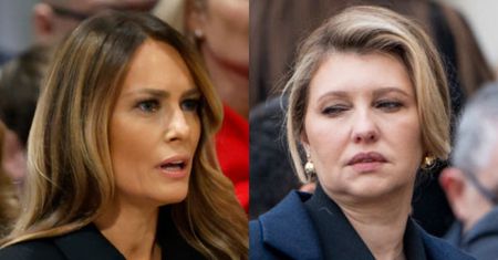 Żona Zełenskiego i Melania Trump też się nie lubią? "Oszczędne relacje"