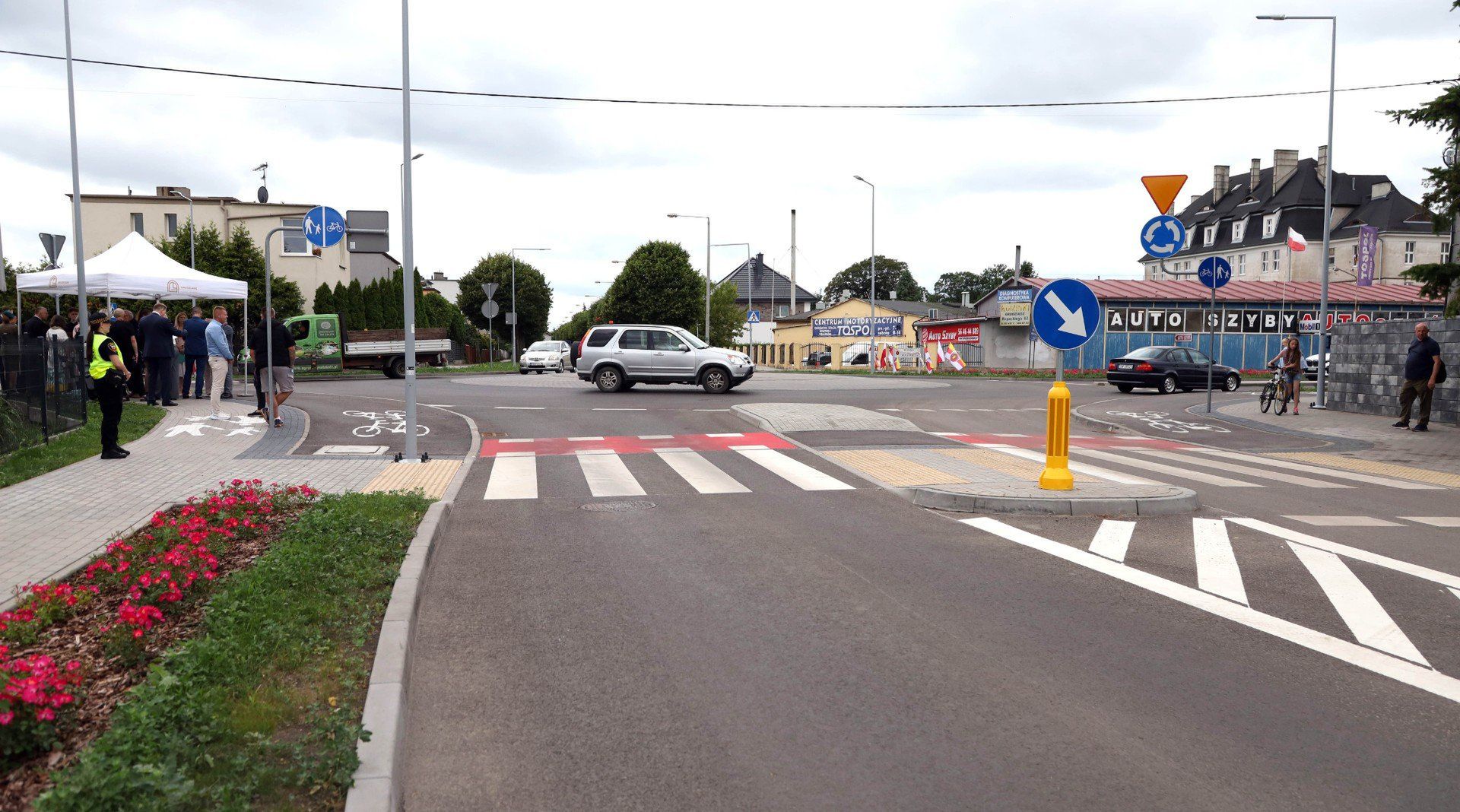 Oficjalnie otwarto nowe rondo w Grudziądzu im. Jana Cholewicza