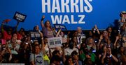 Działo się w nocy. Pierwszy wiec wyborczy Harris-Walz