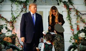 Halloween u Trumpa. Ukraińcy zwrócili uwagę na te przebrania. "Najstraszniejsze"