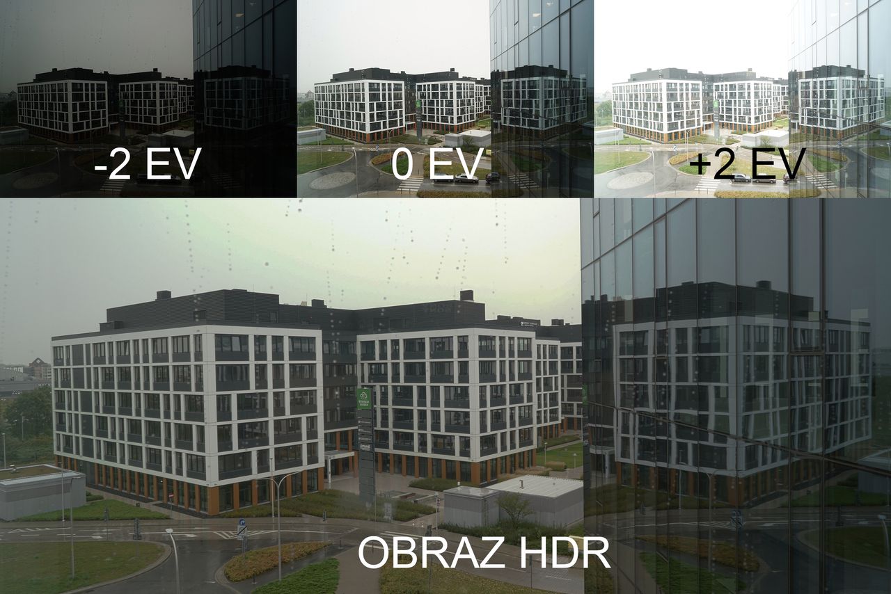 Obraz HDR stworzony w programie z 3 pojedynczych ekspozycji - niedoświetlonej, naświetlonej poprawnie oraz prześwietlonej. Na finalnym obrazie widać szczegóły w ciemnych partiach oraz jasnych. Program "spłaszczył" zdjęcie, by móc nim później manipulować.