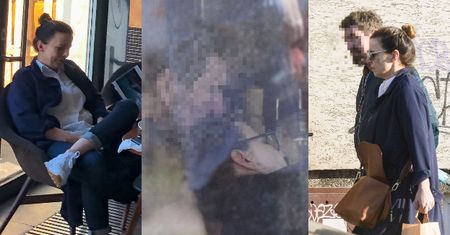 Agata Kulesza poszła na pierwszą randkę od czasu rozstania z mężem? "Przytulała głowę do jego ramienia" (ZDJĘCIA)