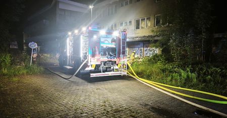 Pożar w byłym hotelu na Antałówce. Ewakuowano ludzi