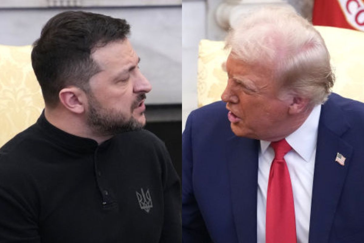 Damięcka graficznie podsumowała kłótnię Zełenskiego i Trumpa. "W punkt"