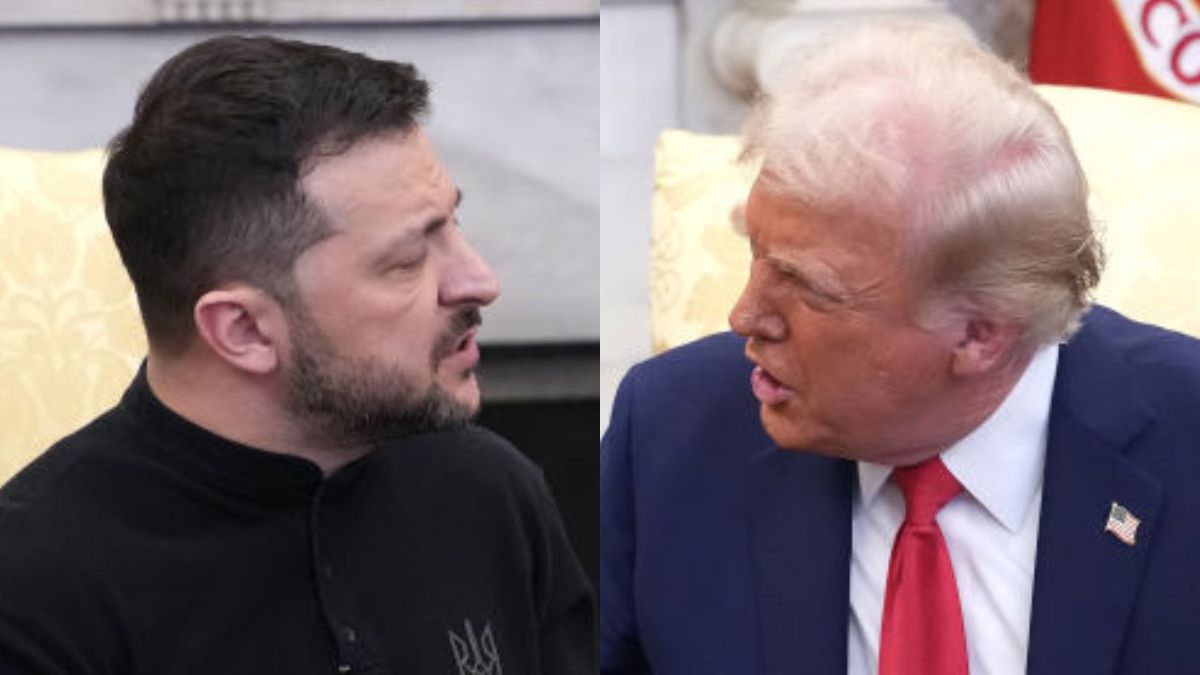 Damięcka graficznie podsumowała kłótnię Trumpa i Zełenskiego