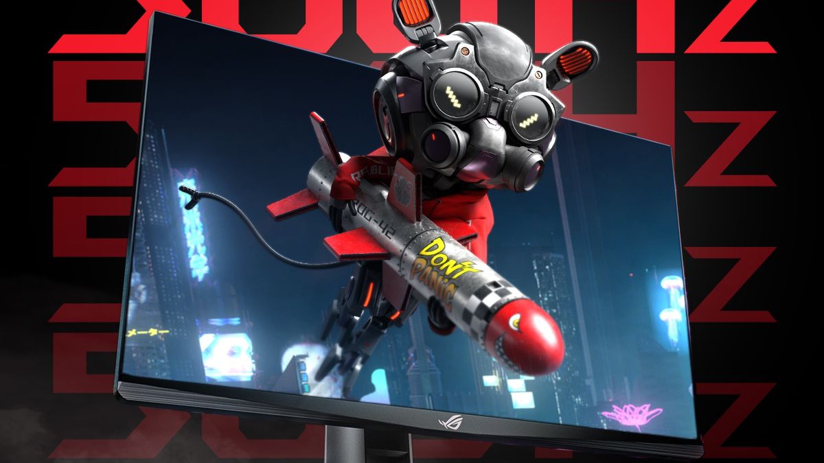 ASUS ROG Swift z odświeżaniem 500 Hz.