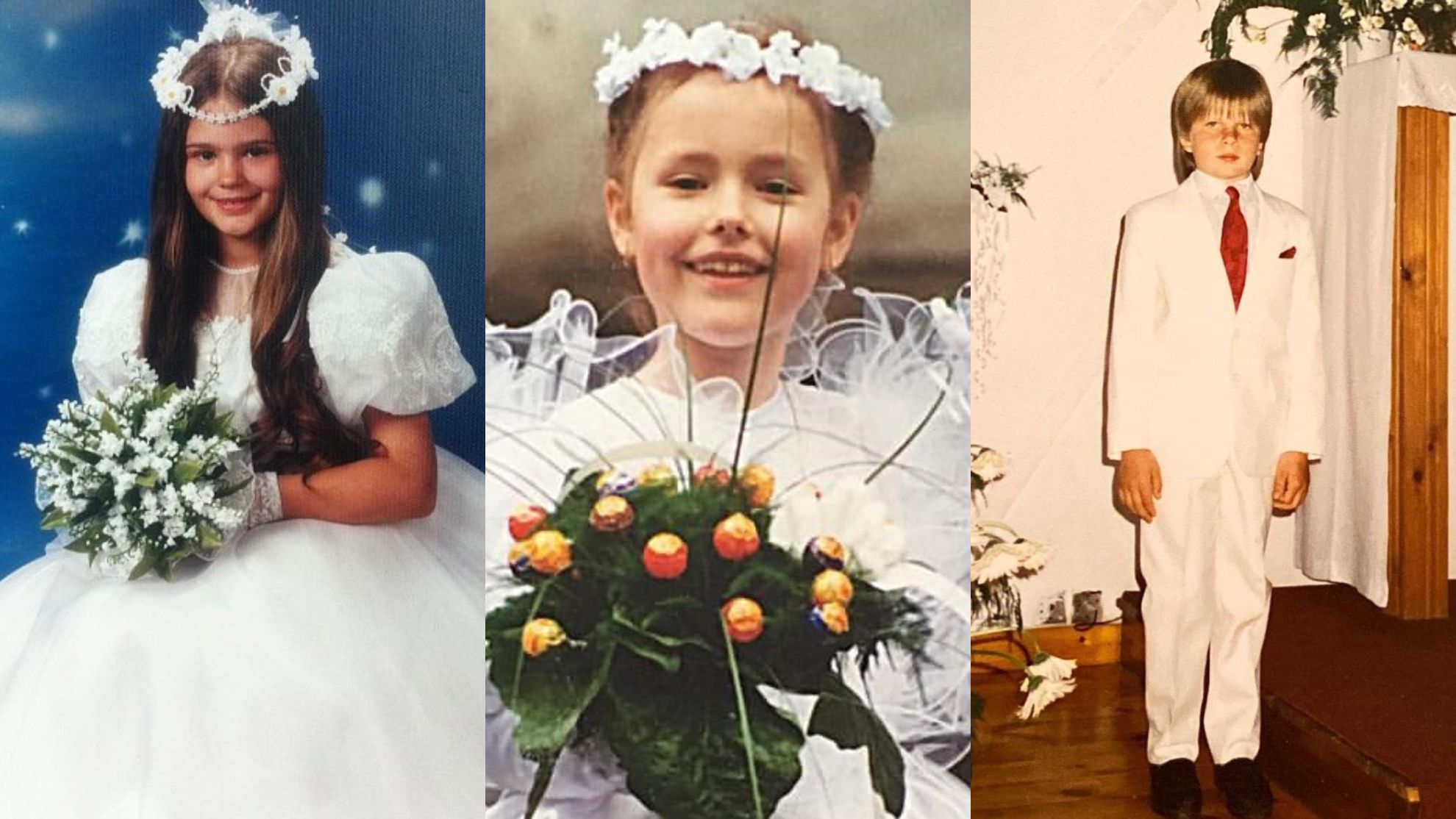 Gwiazdy wspominają pierwszą komunię świętą