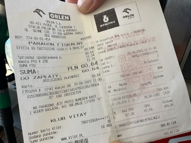 Tak różnią się ceny benzyny w Czechach i w Polsce