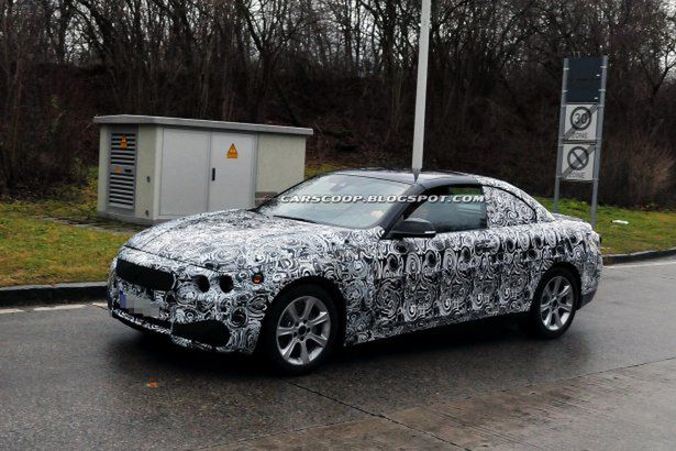 BMW Serii 3 (Serii 4) Cabrio przyłapane