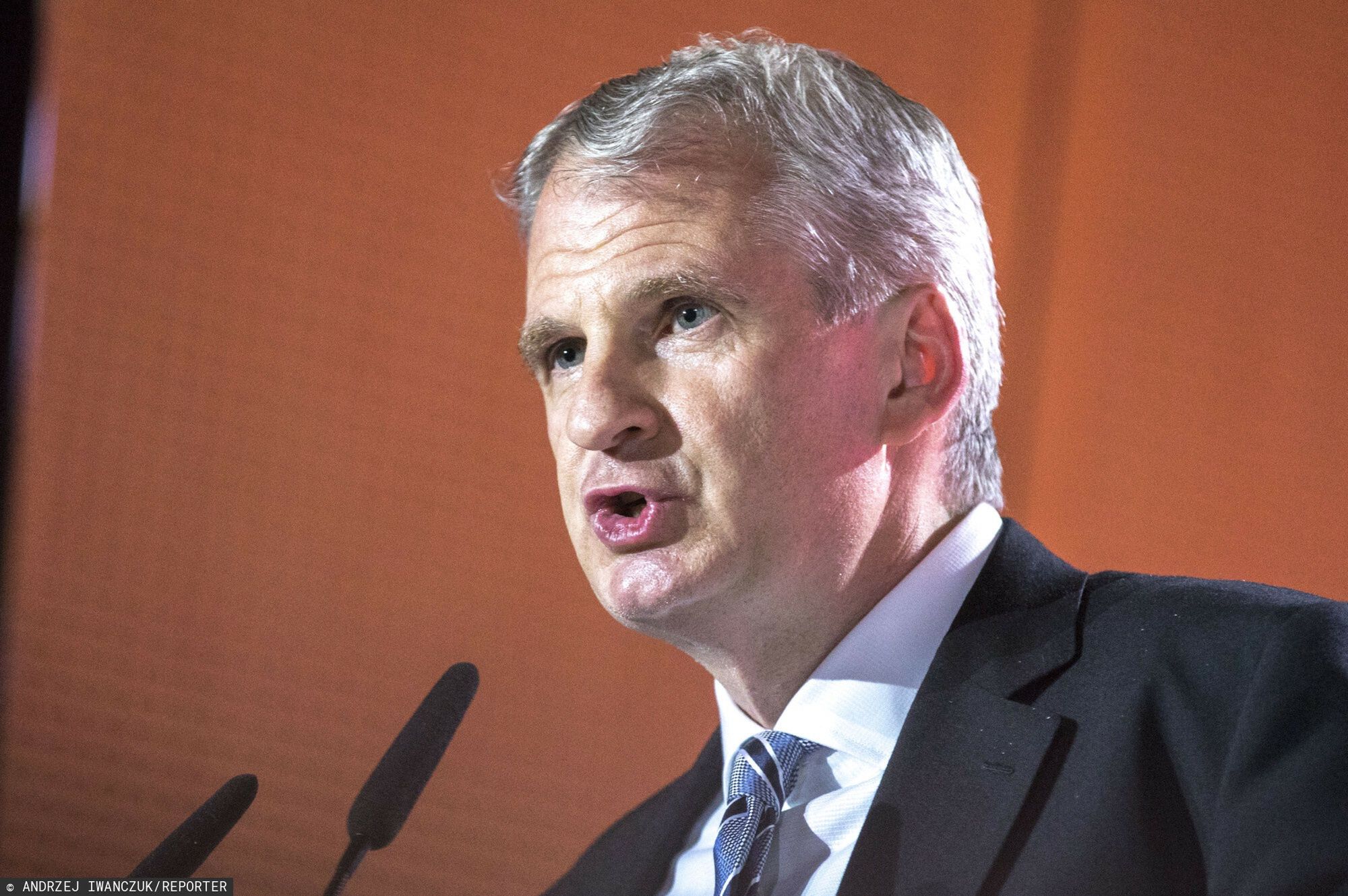 Reporter baza 2020-06-d
10.05.2019 Warszawa Gala wreczenia nagrod Czlowiek Roku Gazety Wyborczej fot Andrzej Iwanczuk/REPORTER  N/z Timothy Snyder
Andrzej Iwanczuk/REPORTER