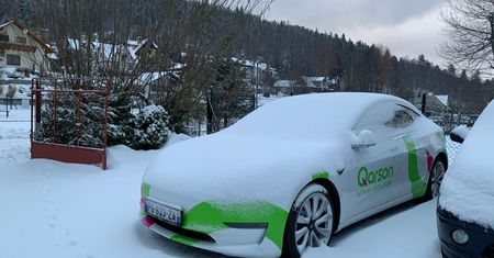 Elektryki podobno nie sprawdzają się w zimie, dlatego na narty pojechałem Teslą Model 3 Long Range