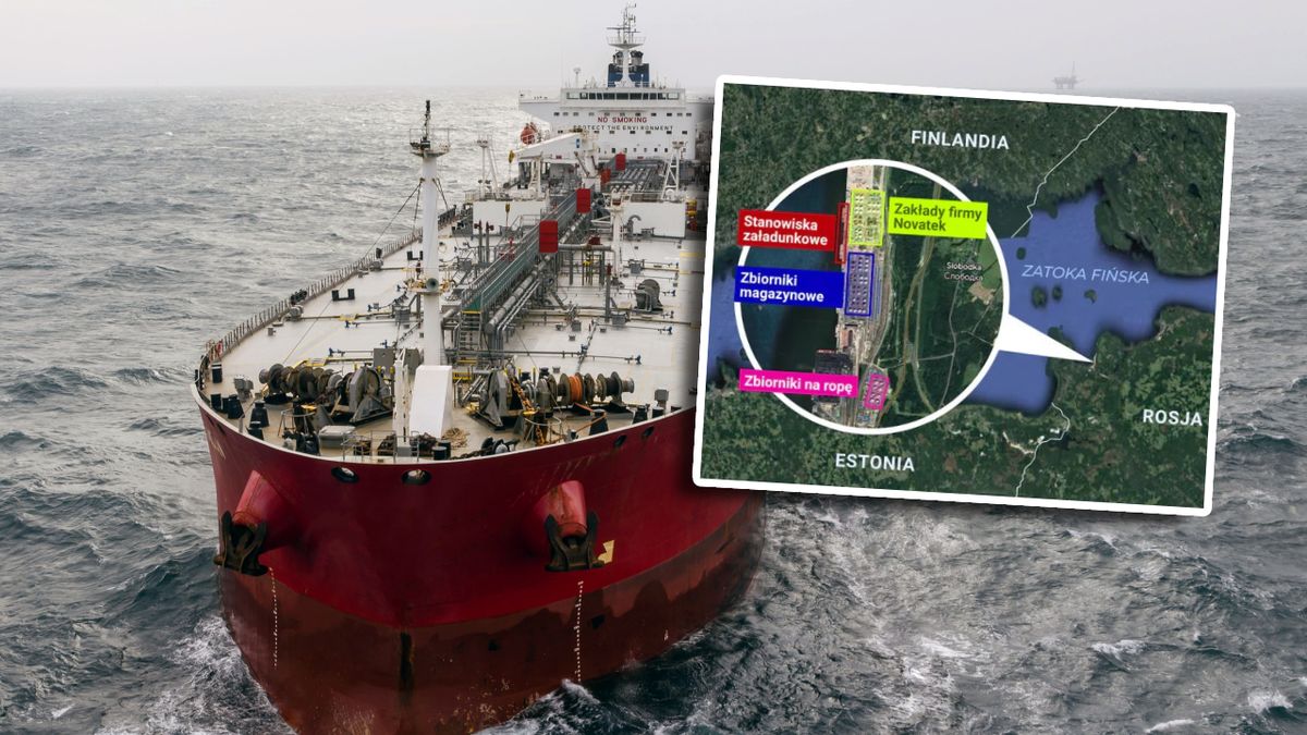 Marynarka Estonii zatrzymała tankowiec należący do floty cienia