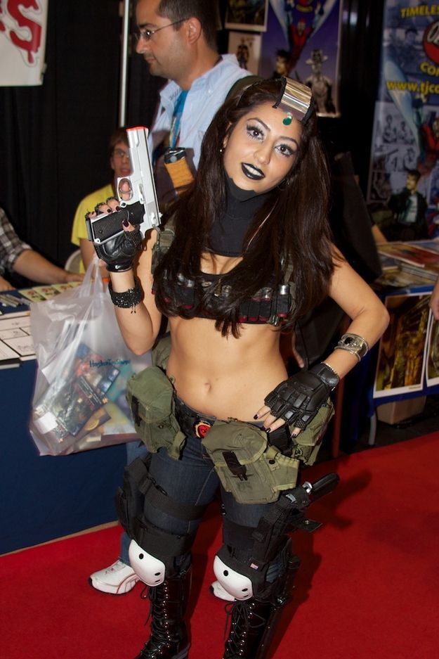 Niezwykłe przebrania uczestników konwentu Comic-Con 2011 16