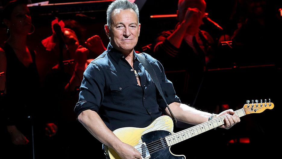 Bruce Springsteen na koncercie w Nowym Jorku w 2019 r.