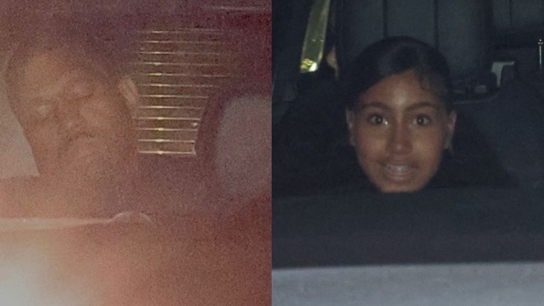 Zaspany Kanye przyłapany z córką po medialnej aferze z Kim