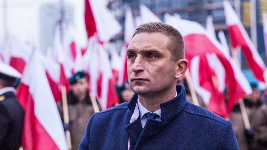 Milionowe dotacje dla narodowców z państwowej instytucji. Na zdjęciu Robert Bąkiewicz, prezes Stowarzyszenia Marsz Niepodległości i założyciel Straży Narodowej 