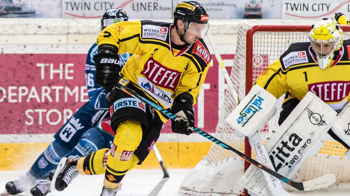 Mecz hokeistów Vienna Capitals