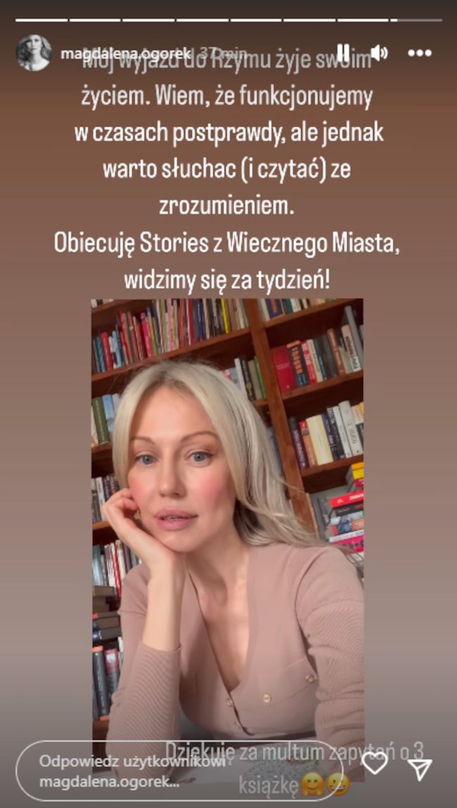 Magdalena Ogórek odnosi się do medialnych publikacji