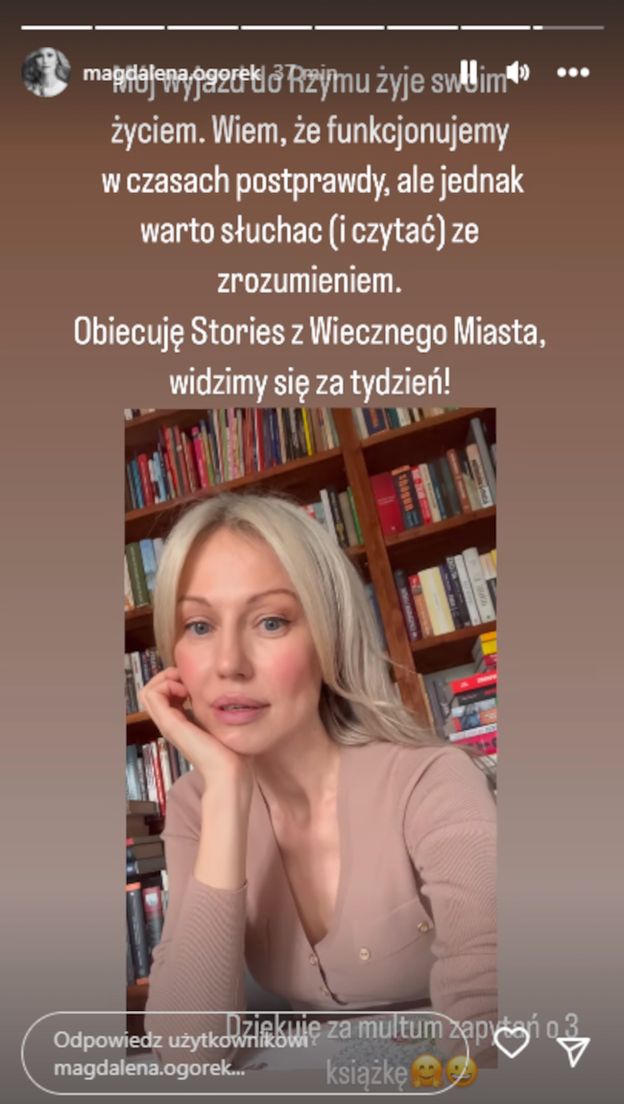 Co dalej z Magdaleną Ogórek w TVP?! ZABRAŁA GŁOS!
