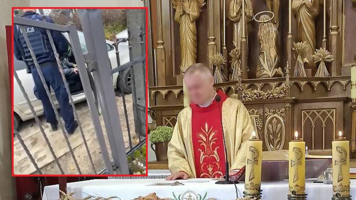 Pijany ksiądz na pogrzebie noworodka