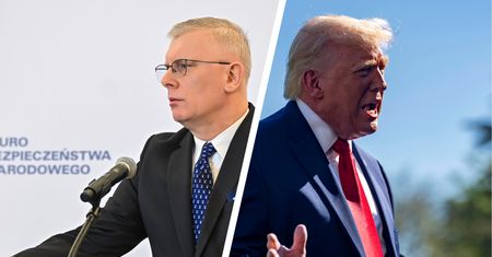 "Przekracza wszelkie normy". Cenckiewicz o wpisie Trumpa