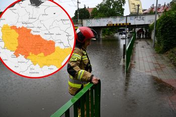 Burze, grad i ulewy. Ostrzeżenia przed niebezpieczną pogodą