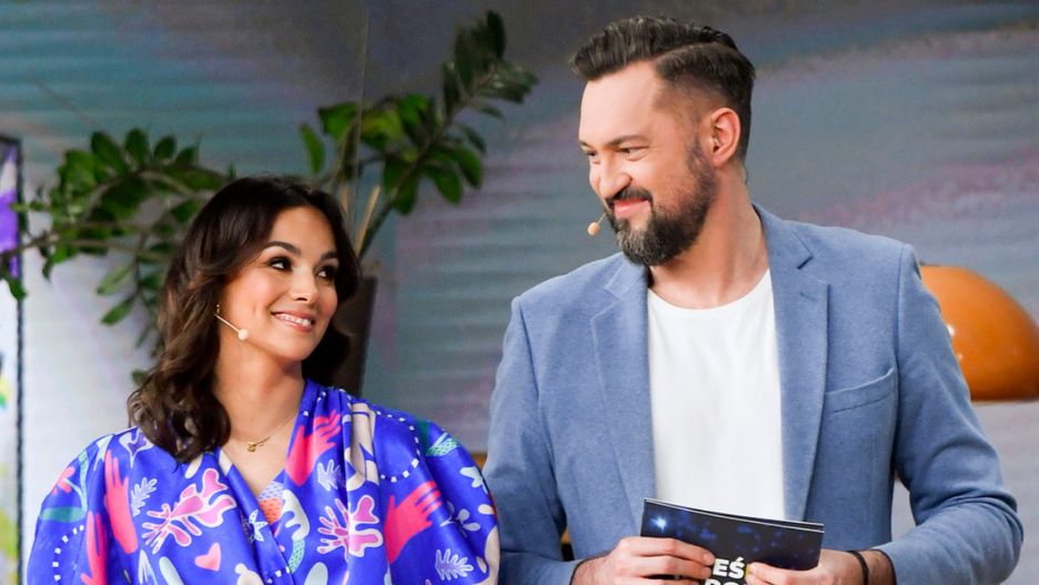 Paulina Krupińska i Marcin Prokop