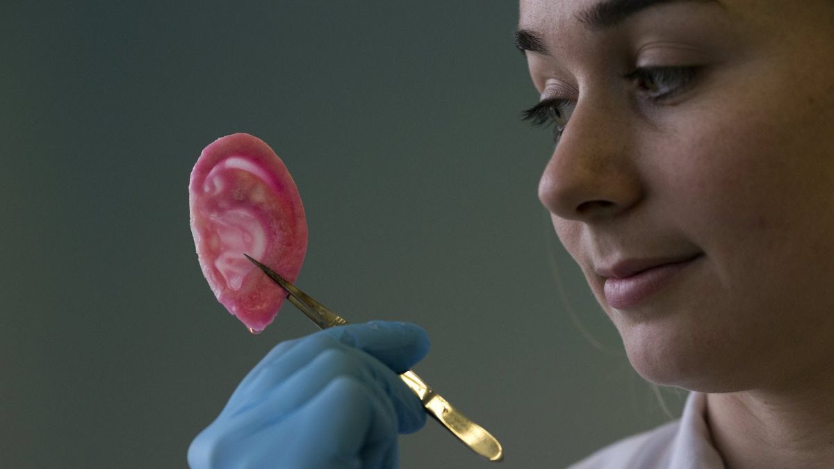 Tak powstaje ucho z drukarki 3D 1