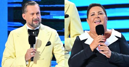 Dorota Wellman zażartowała na scenie z Marcina Prokopa i jego rodziców: "DŁUGI syn im wyszedł"