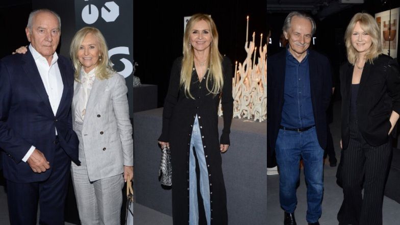 Gwiazdy na wernisażu Fundacji Rodziny Staraków