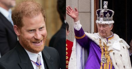Książe Harry obgadywał swoją rodzinę na koronacji. Odczytano z RUCHU WARG, co powiedział