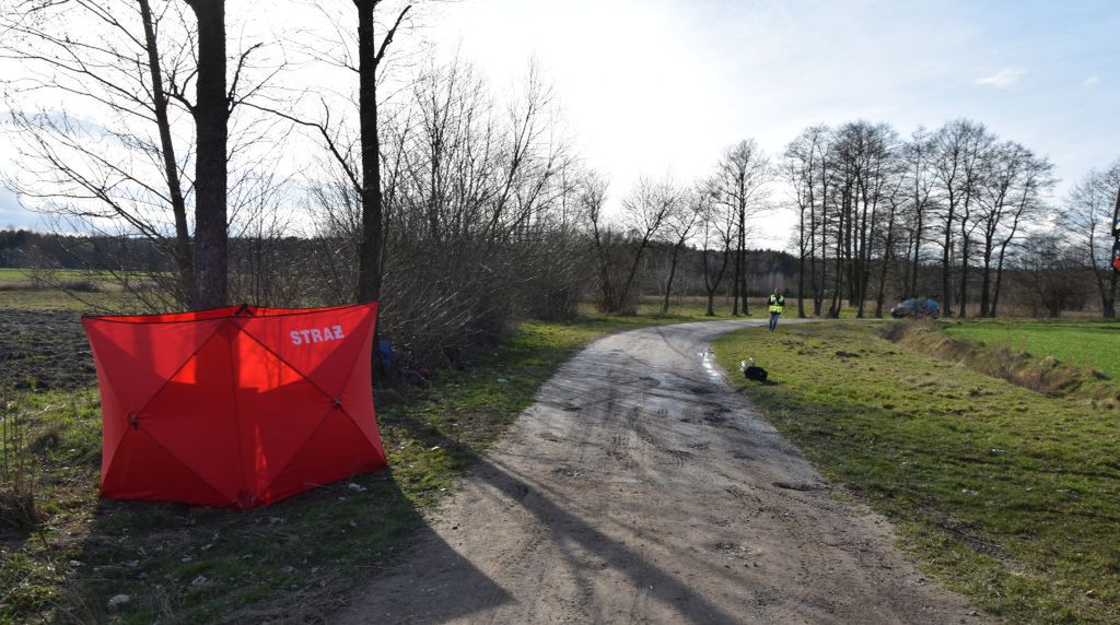 Kierowca quada zginął po uderzeniu w drzewo. Mężczyzna jechał bez kasku