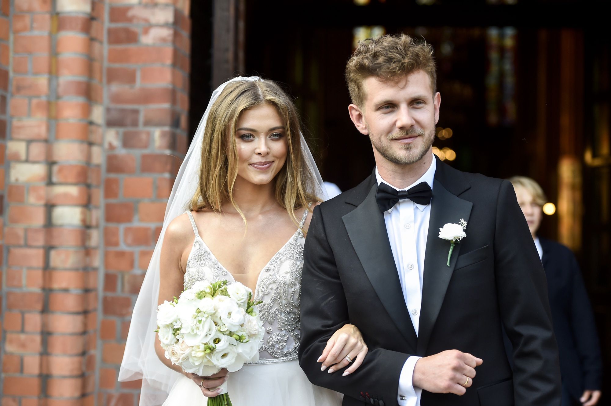 Antek Królikowski i Joanna Opozda powiedzieli sobie "tak" w warszawskim kościele 
