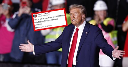 Zagadkowy wpis Trumpa o oszustwach. Jest reakcja policji