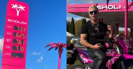 Skolim prezentuje weekendowe CENY na swojej stacji paliw. "Biznes robi się z ludźmi, a nie na ludziach" (FOTO)