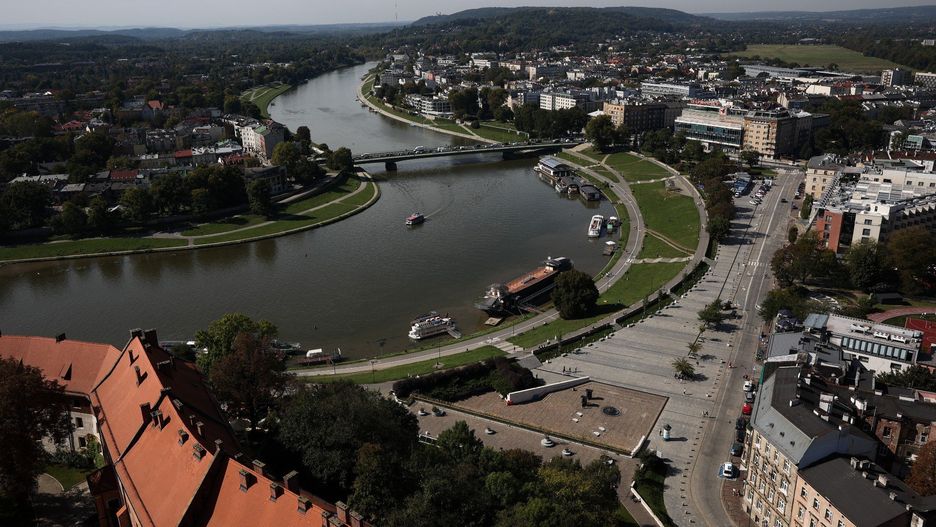 Kanał Krakowski miał być alternatywną trasą, pozwalającą ominąć zakole Wisły.
