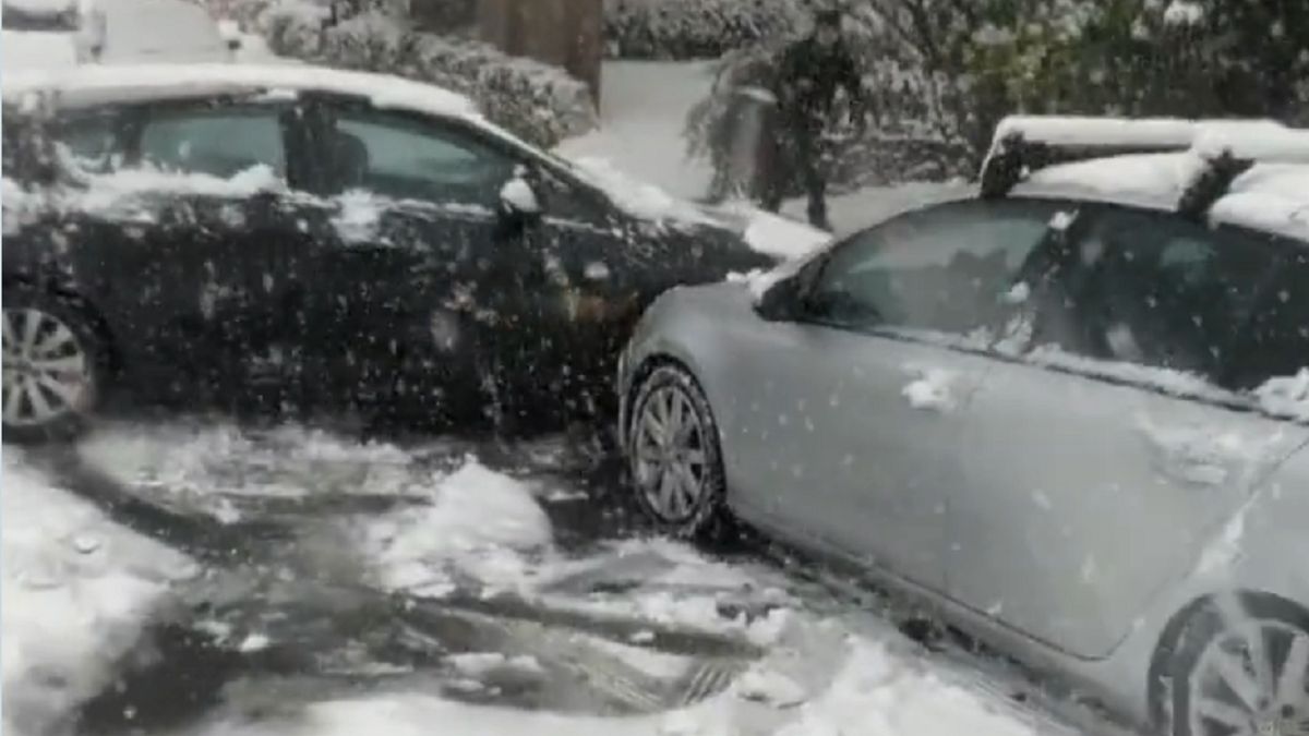 Pogoda paraliżuje Wielką Brytanię.
