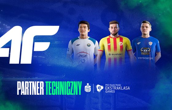 4F ubierze graczy PKO BP Ekstraklasa Games