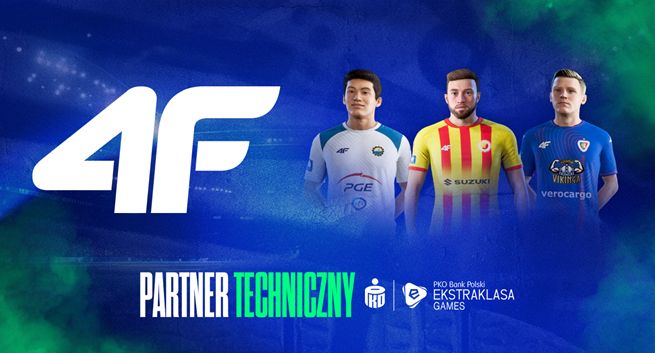 4F ubierze graczy PKO BP Ekstraklasa Games