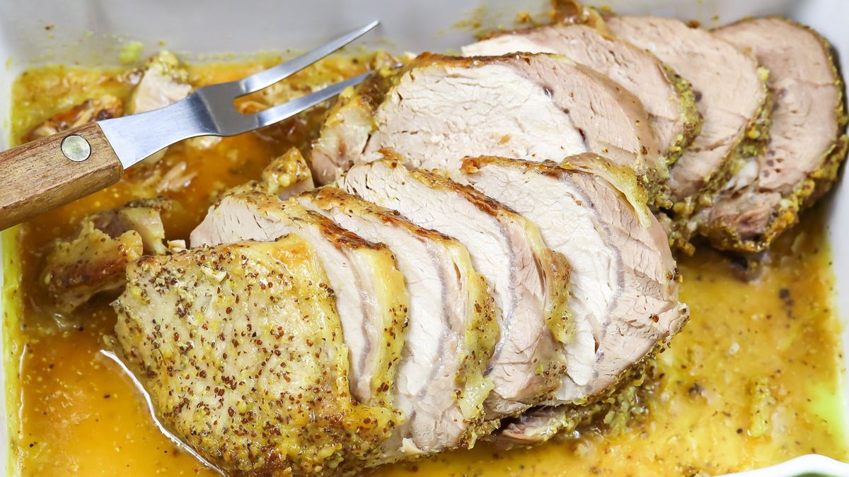 Pieczeń w marynacie z herbaty