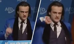 AfD. Dziwaczne wystąpienie na kongresie młodzieżówki