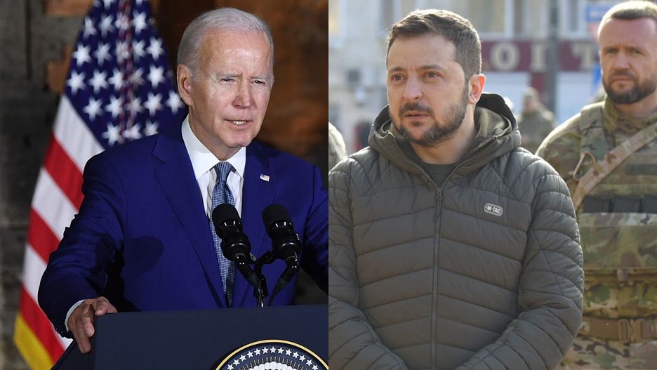 Biden Zelensky 