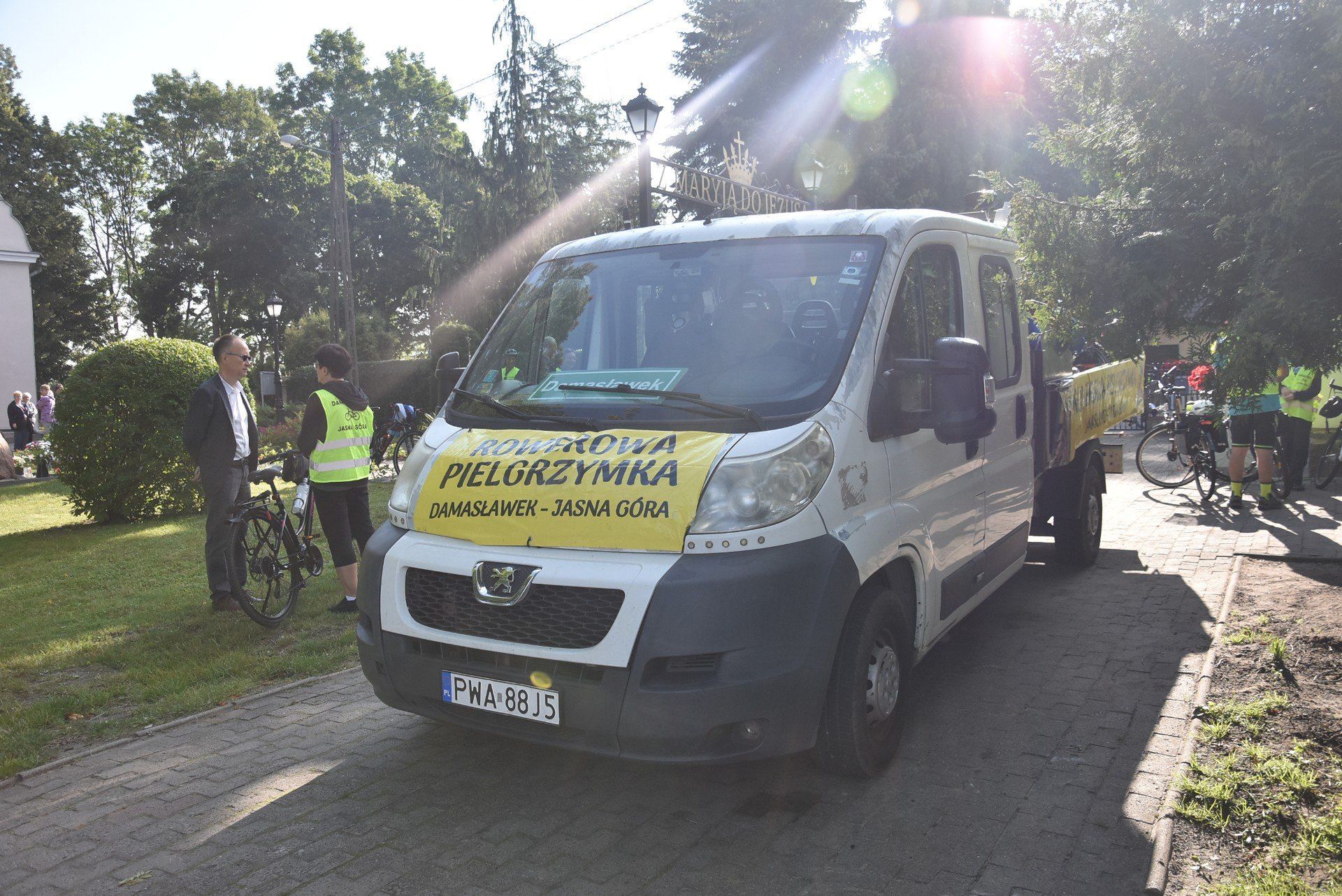 Pielgrzymka rowerowa Damasławek - Jasna Góra