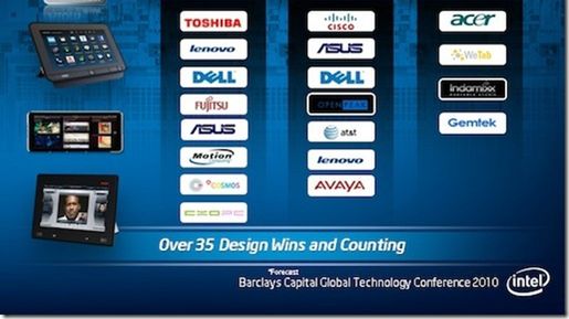 Intel zapowiada 35 różnych tabletów z Atomem 1